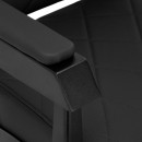 Gabbiano barber chair Bruno with black frame Black Gabbiano barber chair Bruno with black frame Black