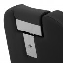 Gabbiano barber chair Bruno with black frame Black Gabbiano barber chair Bruno with black frame Black