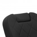 Gabbiano barber chair Bruno with black frame Black Gabbiano barber chair Bruno with black frame Black