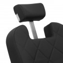 Gabbiano barber chair Bruno with black frame Black Gabbiano barber chair Bruno with black frame Black
