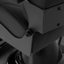 Gabbiano barber chair Bruno with black frame Black Gabbiano barber chair Bruno with black frame Black