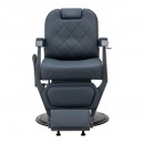 Gabbiano barber chair Bruno with graphite frame Graphite