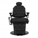 Gabbiano barber chair Francesco Black black