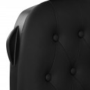 Gabbiano barber chair Francesco Black black