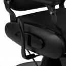 Gabbiano barber chair Francesco Black black