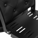 Gabbiano barber chair Francesco Black black