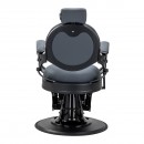 Barber chair Gabbiano Niccolo graphite buttonless