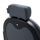 Barber chair Gabbiano Niccolo graphite buttonless