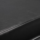 Gabbiano hairdressing chair Porto gray black