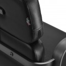 Gabbiano hairdressing chair Porto gray black