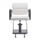 Gabbiano frizerska stolica Porto sivo-bijela