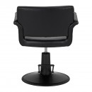 Gabbiano Lucca hairdressing chair black