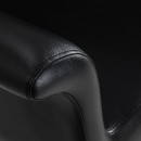 Gabbiano Lucca hairdressing chair black