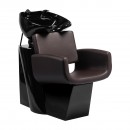 Gabbiano hairdressing wash unit Mataro Brown Gabbiano hairdressing wash unit Mataro Brown