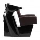 Gabbiano hairdressing wash unit Mataro Brown Gabbiano hairdressing wash unit Mataro Brown