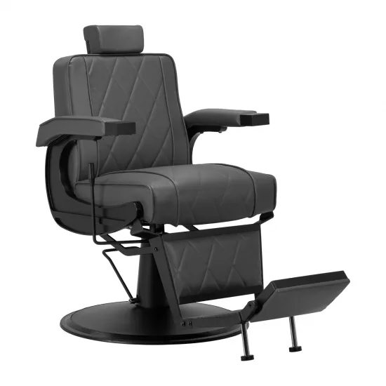 Brijačka stolica Hair System BM88066 siva