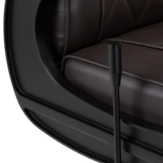 Brijačka stolica Hair System BM88066B smeđa — slika 9
