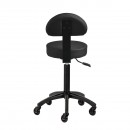 Gabbiano hairdressing stool D026 black