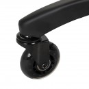 Gabbiano hairdressing stool D026 black