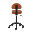 Gabbiano hairdressing stool D026 brown