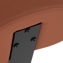 Gabbiano hairdressing stool D026 brown