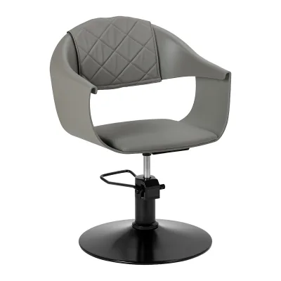 Hair System Halo sivo frizersko stolce sivo