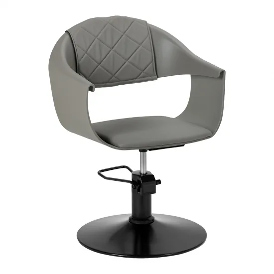 Hair System Halo sivo frizersko stolce sivo