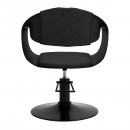 Hair System Halo noir hairdressing chair black