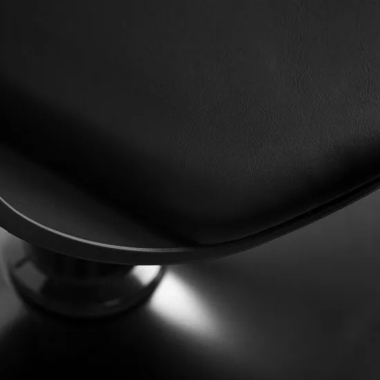 Hair System Halo noir stolica za frizere crna — slika 4