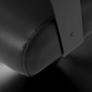 Hair System Jet noir stolica za frizere crna