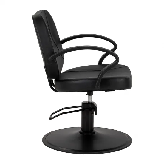 Hair System frizerska stolica S20, crna — slika 5