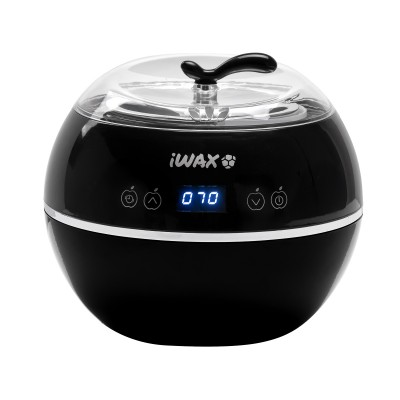 iWax wax heater, 500 ml tin, 100 W, black