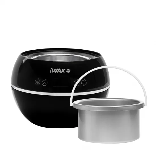 iWax grijač voska, limena posuda od 500 ml, 100 W, crna — slika 2