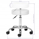 Cosmetic stool AM-310 white v Cosmetic stool AM-310 white v