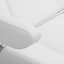 Azzurro Lux 4m white cosmetic chair with cradle