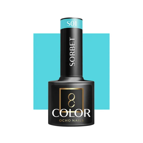 OCHO NAILS Hibridni lak za nokte Sorbet S01 -5 g