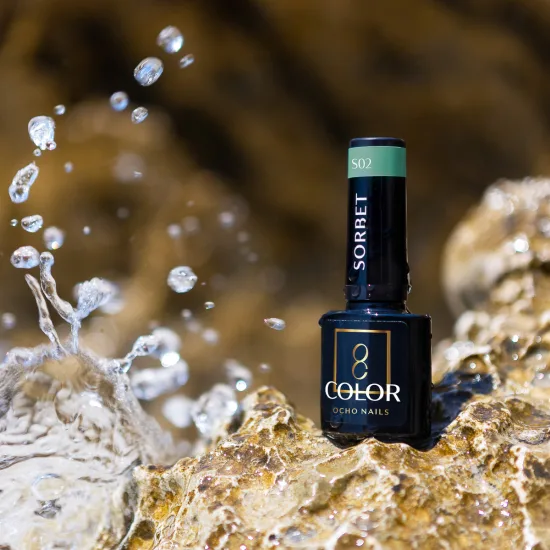 OCHO NAILS Hibridni lak za nokte Sorbet S02 -5 g — slika 4