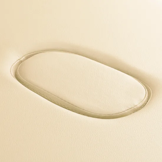 URAVNOTEŽENJE aluminij sklopivi masaža stol 2 segment krem — slika 9