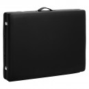 BALANCE drveni sklopivi masaža stol 2 segment crna