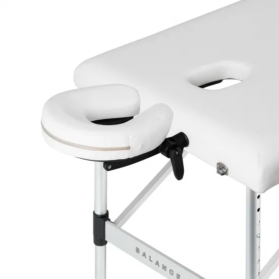 BALANCE aluminij sklopivi masaža stol 3 segment bijela, — slika 6