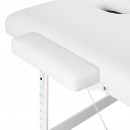 BALANCE aluminij sklopivi masaža stol 3 segment bijela,