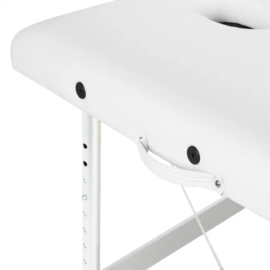BALANCE aluminij sklopivi masaža stol 3 segment bijela, — slika 9