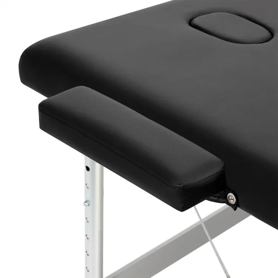 BALANCE aluminij sklopivi masaža stol 3 segment crna — slika 8