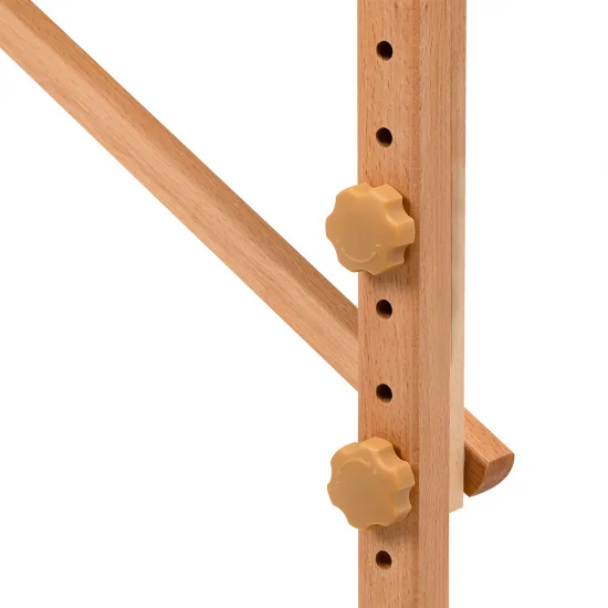 BALANCE drveni sklopivi masaža stol 2 segment 190x70 bijela — slika 12