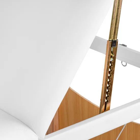 BALANCE drveni sklopivi masaža stol 3 segment 190x70 bijela — slika 14