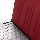 Gabbiano Elias stolica za brijača crvena