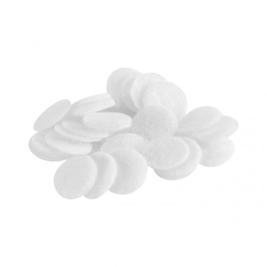 Small cotton microdermabrasion filters, 40 pcs. Small cotton microdermabrasion filters, 40 pcs.