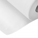 Jednokratni papirnati list s plastičnim premazom, 50 x 40 m, bijeli