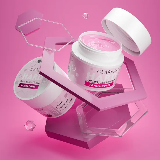 CLARESA HARD&EASY BUILDER GEL PANNA COTTA 45g — slika 2