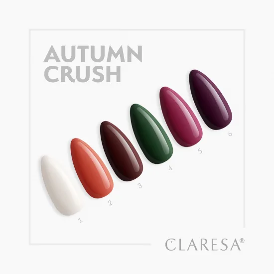 CLARESA hibridni lak za nokte AUTUMN CRUSH 1, 5 g — slika 3